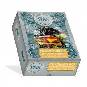 ГОВЕЖДИ СМАШБУРГЕР  ПАСИЩЕН БЛЕК АНГЪС АВСТРАЛИЯ 85Г X 24БР