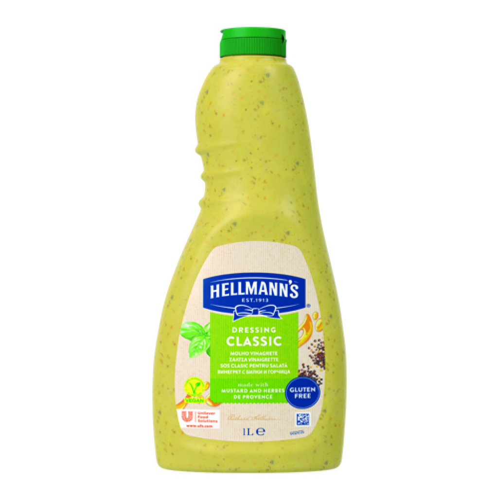 HELLMANN'S ВИНЕГРЕТ С БИЛКИ И ГОРЧИЦА 1L