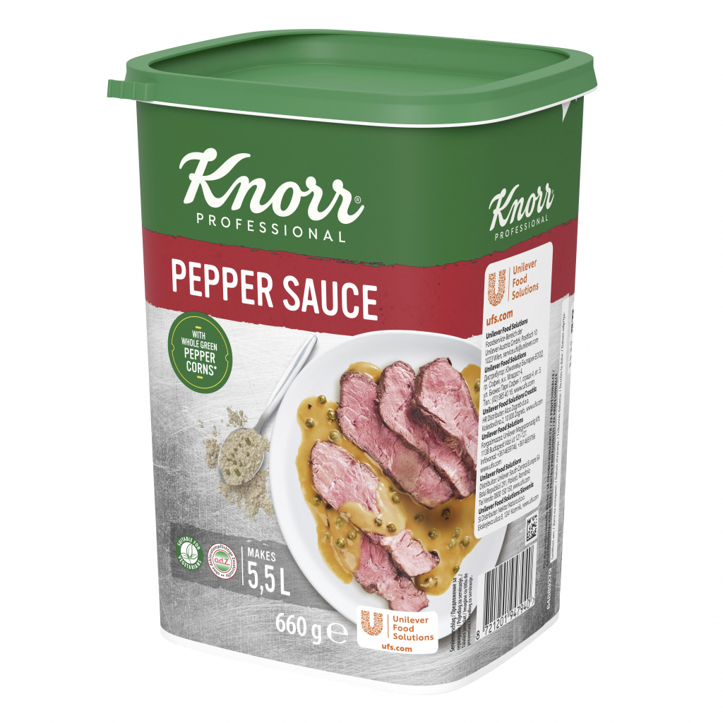 KNORR СОС ПЕПЪР 660g